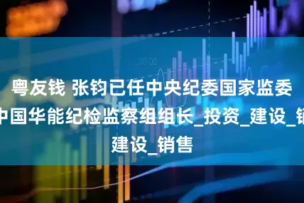 粤友钱 张钧已任中央纪委国家监委驻中国华能纪检监察组组长_投资_建设_销售