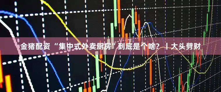 金猪配资 “集中式外卖厨房”到底是个啥？丨大头劈财