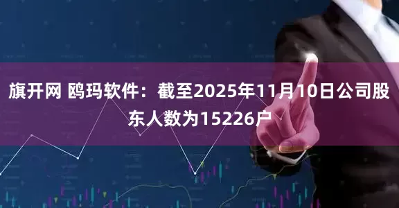 旗开网 鸥玛软件：截至2025年11月10日公司股东人数为15226户